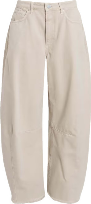 ALLSAINTS Jett High Rise Barrel Jeans in Cream White	  | Bloomingdale's Women | Bloomingdale's (US)