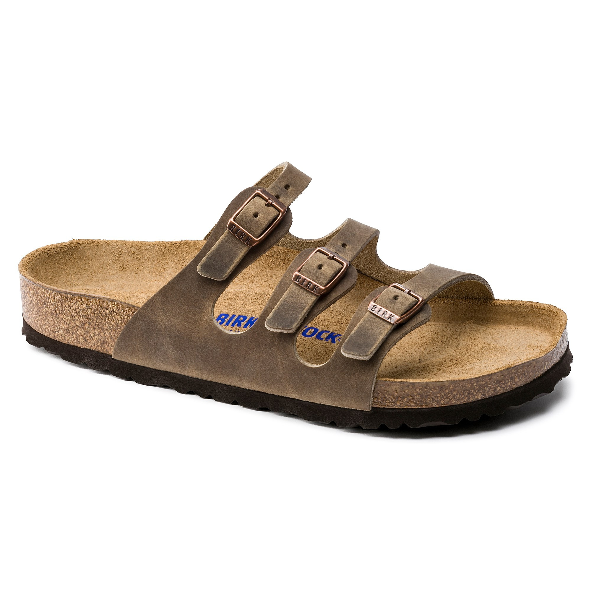 Birkenstock Women's Florida Soft Footbed Sandals Brown 37 EU Regular/Wide | REI