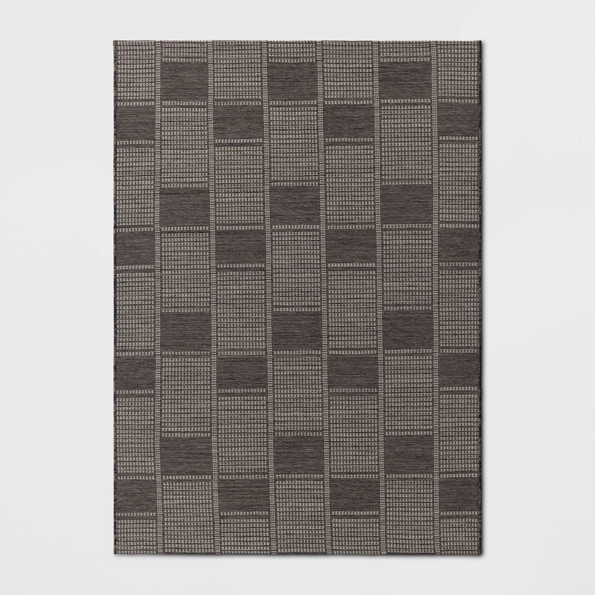 Checkered Bricks Rectangular Woven Outdoor Area Rug - Threshold™ | Target