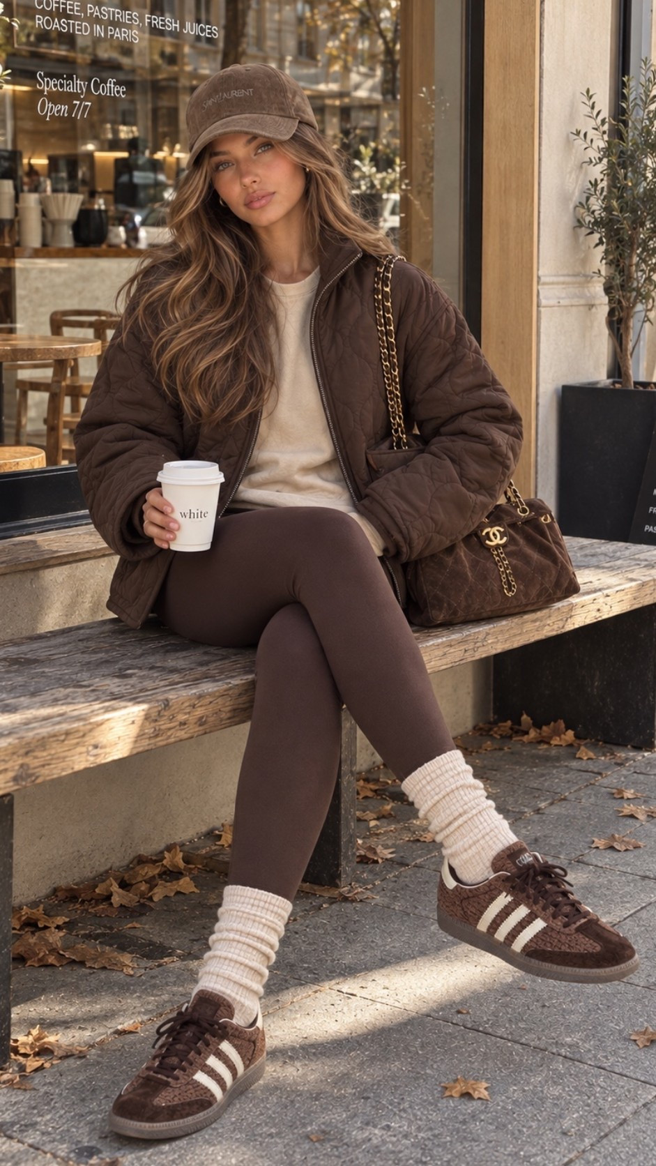 QUILTED JACKET - This fave H&M brown quilted jacket is back! A bestseller last A/W, the perfect throw on jacket for off duty casual looks.
Styled with the gorg new in @adidas Samba 

#jacket #autumn #falloutfit

#LTKautumn #LTKeurope #LTKshoes