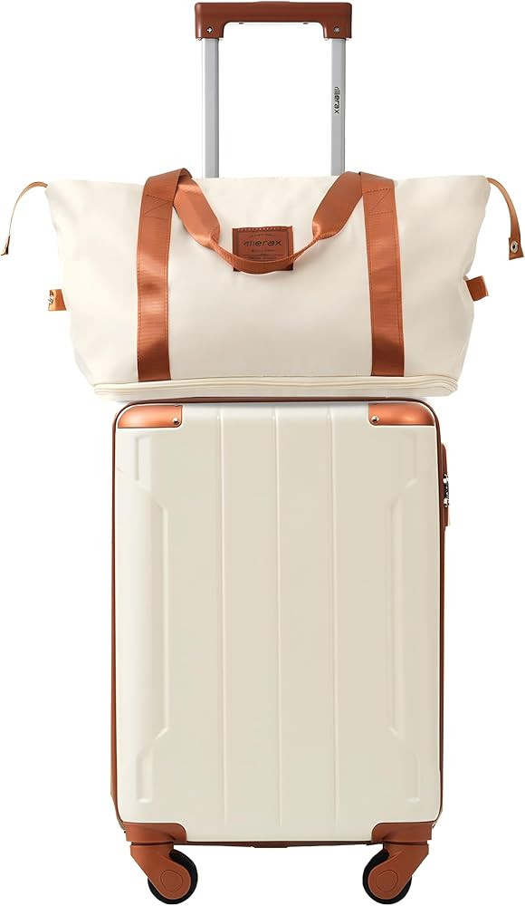 Merax Luggage Set 3 Piece Carry on Luggage, Lightweight Durable Spinner Suitcase with Corner Guar... | Amazon (US)