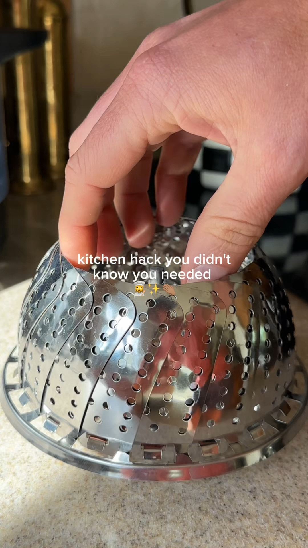 Love that these steamer baskets also function as colanders. Reduce clutter /2 kitchen gadgets in / and store easily thanks to collapsible design  

#LTKHome #LTKSaleAlert #LTKfoodie