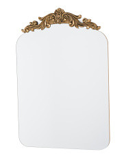 Curved Detailed Wall Mirror | Pillows & Decor | Marshalls | Marshalls