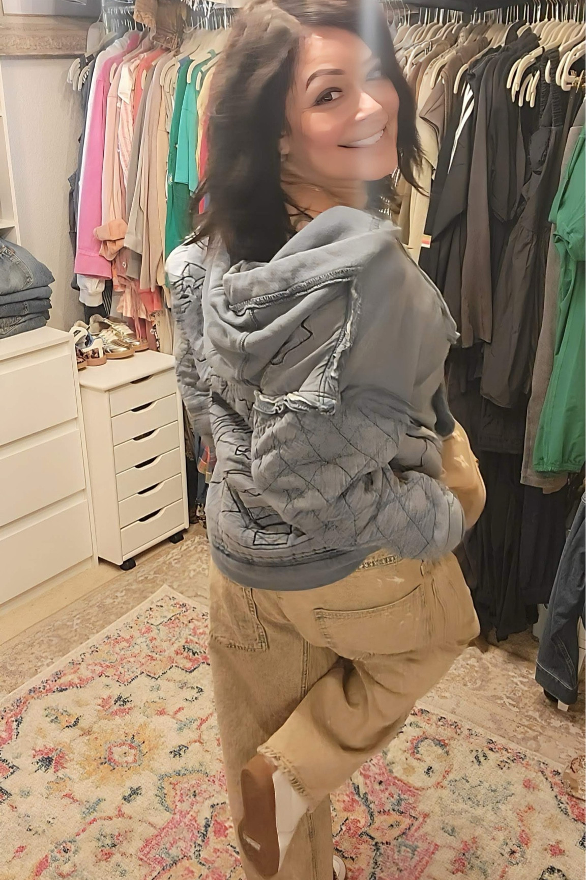 Barrel jeans always! I’m wear a size 28 so they sit below my waist. Super cute. Shoes fit tts & are super comfortable 

#LTKShoeCrush #LTKSaleAlert #LTKStyleTip