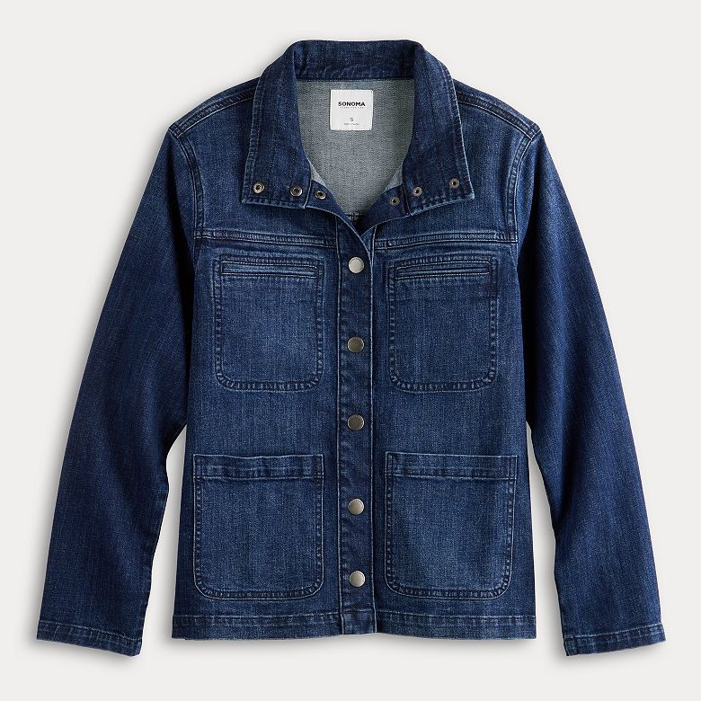 Women's Sonoma Goods For Life® Denim Barn Jacket | Kohl's