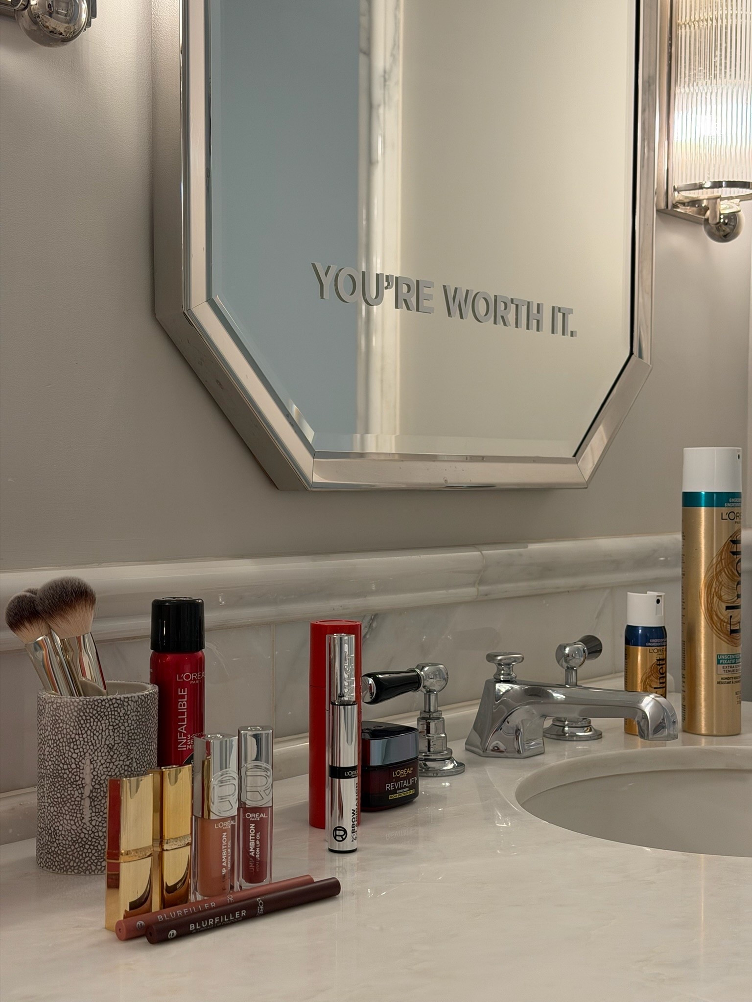 My dream vanity set up!! All of my fave products from L’Oreal!

#LTKTravel #LTKBeauty #LTKgrwm
