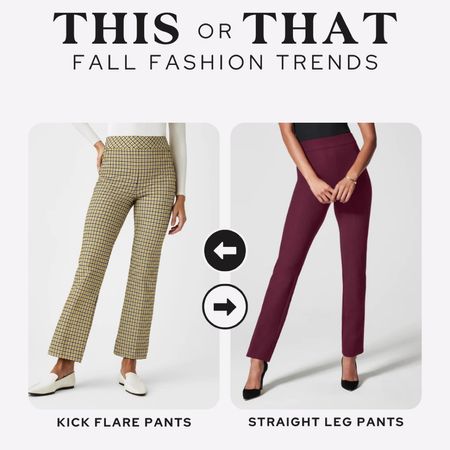 This or That: Fall Fashion Trends from Spanx - don't forget to use code ASHLEYDXSPANX for a discount! 

#LTKSeasonal #LTKstyletip #LTKplussize