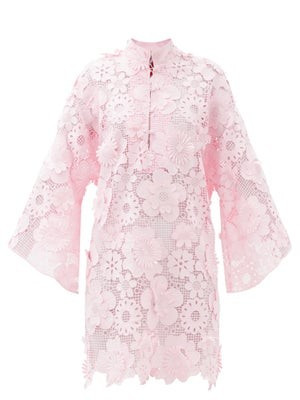 No. 487 guipure-lace kaftan | Matches (US)