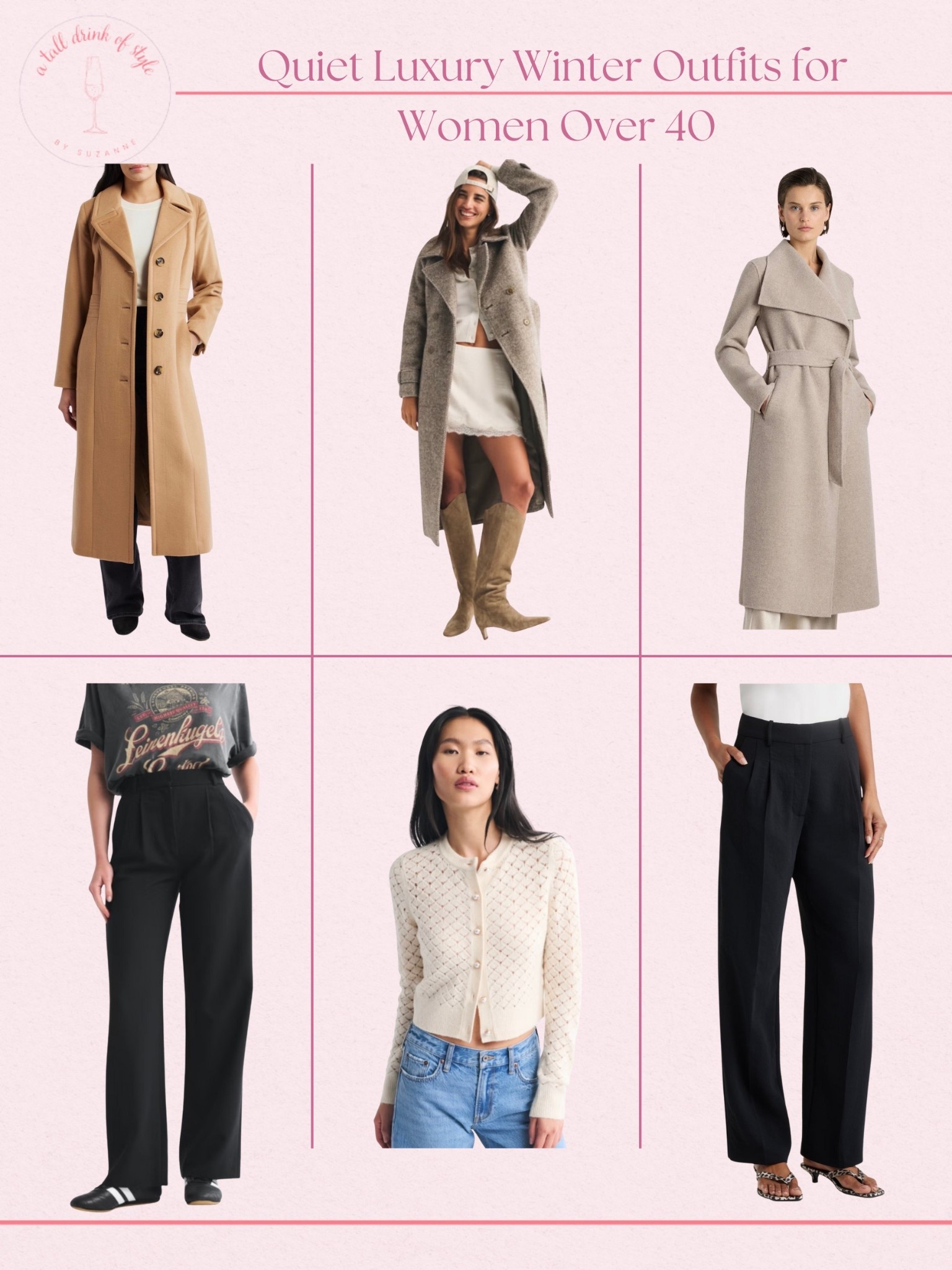Quiet Luxury Winter Outfits for Women Over 40

 Hi friend! 👋 Thanks for your support! I’m so glad you’re here!
If you're tall, over 40, or just tired of fashion that doesn’t fit your life, you’re in the right place. I share classic, elevated outfit formulas that actually work on tall women (I’m 6’1” for reference!) and help you feel confident getting dressed again.
I am your resource for timeless, elevated fashion for women over 40 (and tall women)
Age: 55
Height: 6’1”
Tops: S/M
Bottoms: 8/10
Dresses: 8/M
Over 50 fashion, tall fashion, workwear, 

#LTKOver40 #LTKootd #LTKSeasonal