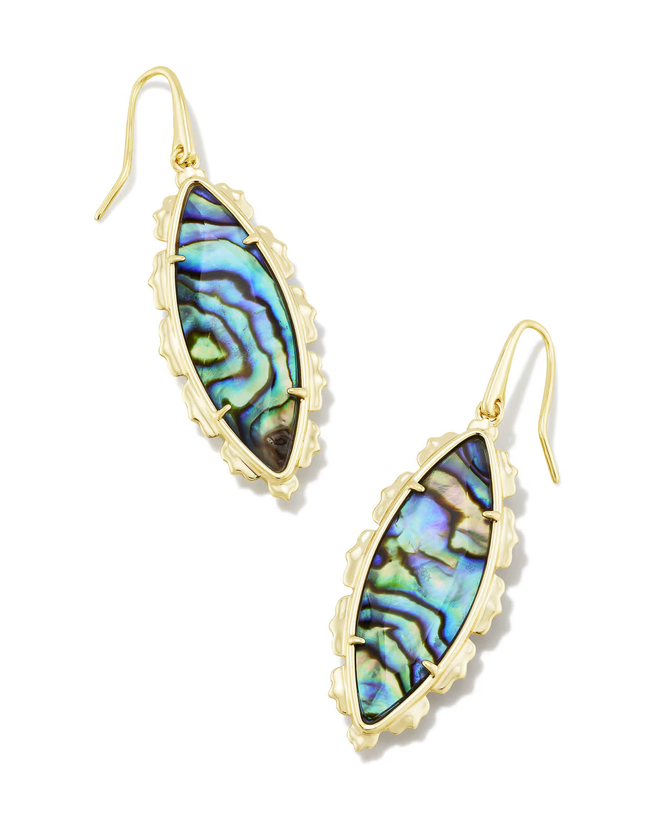 Genevieve Gold Drop Earrings in Ivory Mother-of-Pearl | Kendra Scott | Kendra Scott