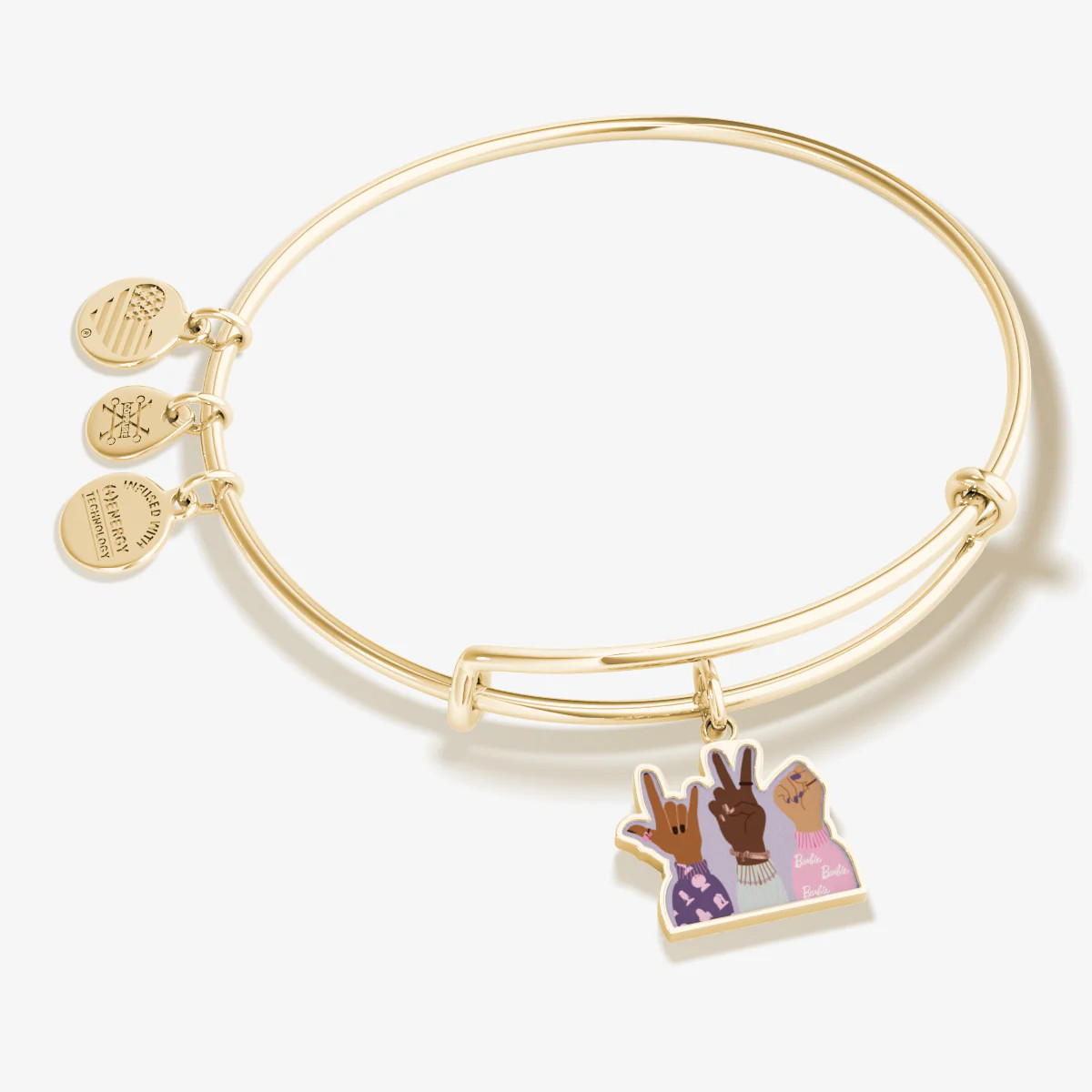 Barbie© 'Better Together' Charm Bangle Bracelet | Alex and Ani | Alex and Ani