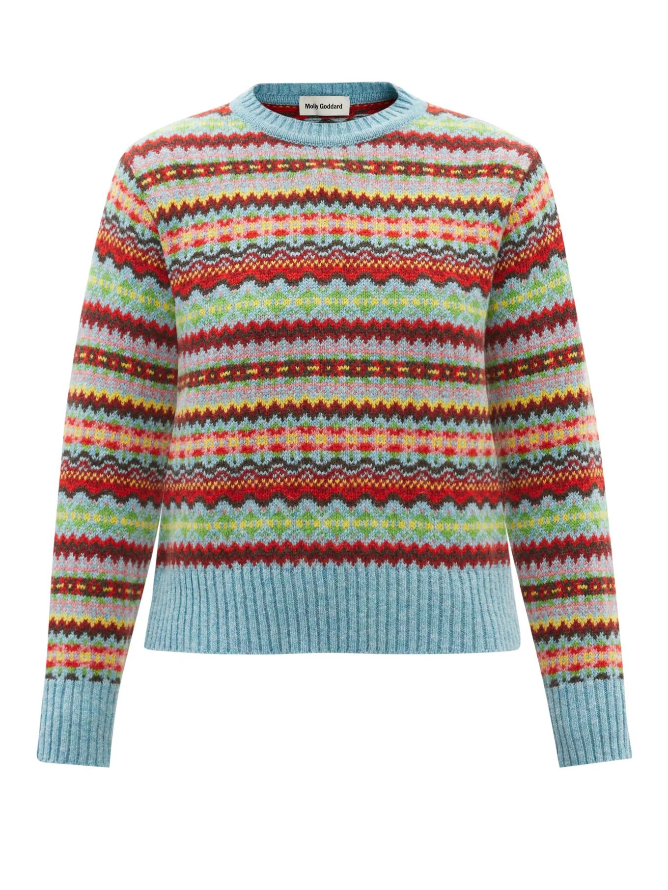 Carla Fair Isle lambswool sweater | Matches (US)