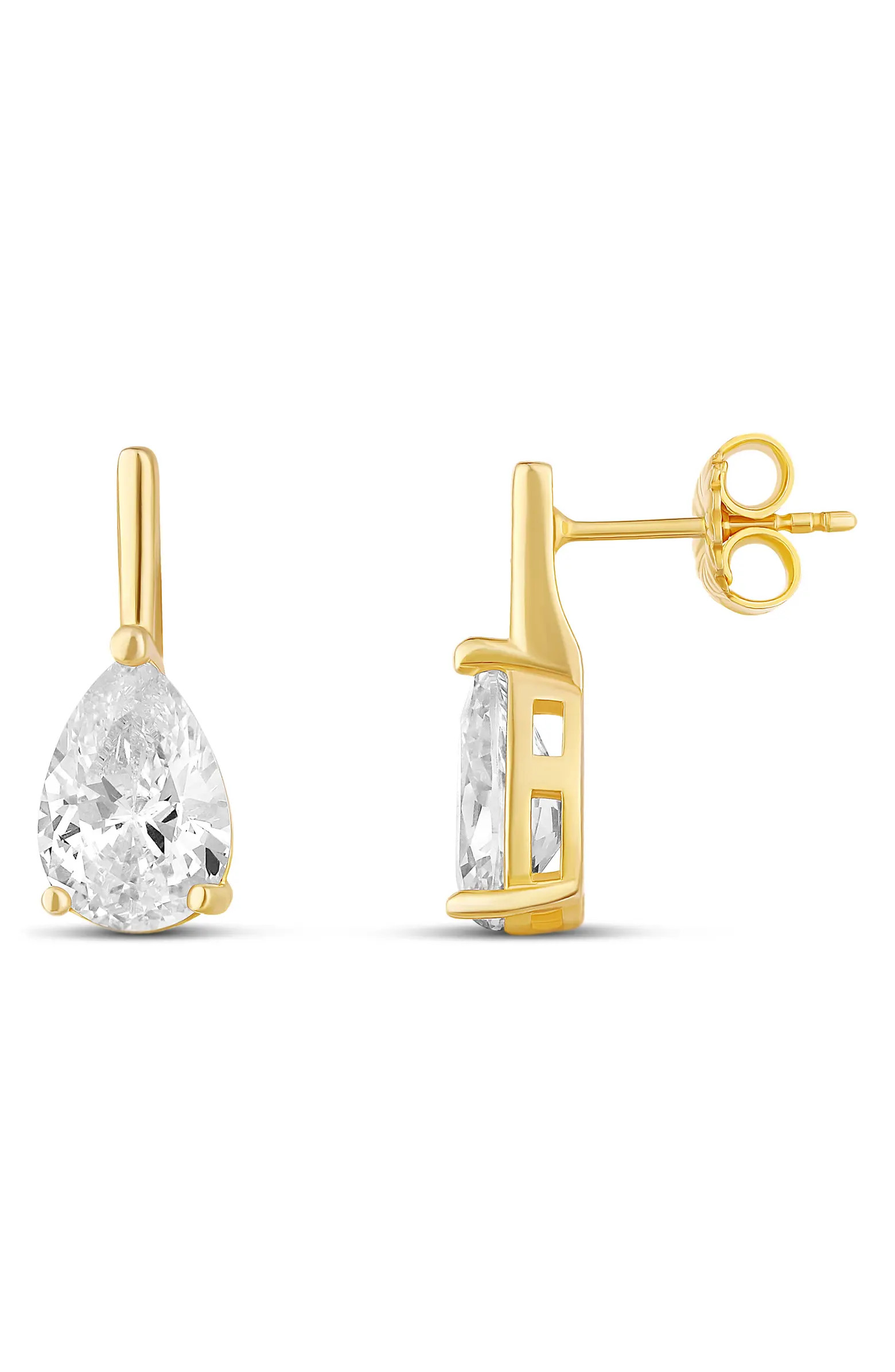 Cubic Zirconia Bar Drop Earrings | Nordstrom