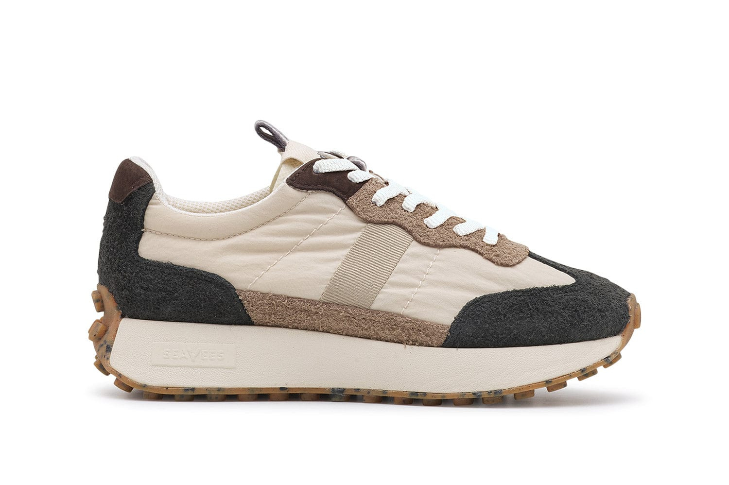 Womens - Acorn Trainer - Black and Tan | SeaVees (US)