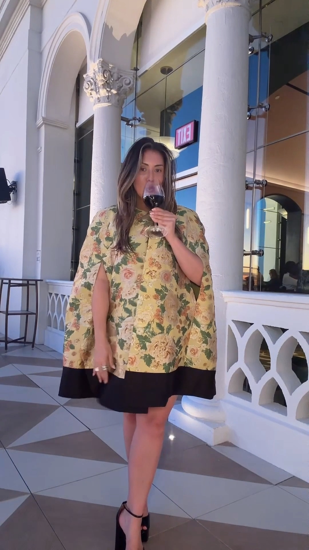 tuckernuck jacquard cape and dress 

#LTKootd #LTKMidsize #LTKTravel