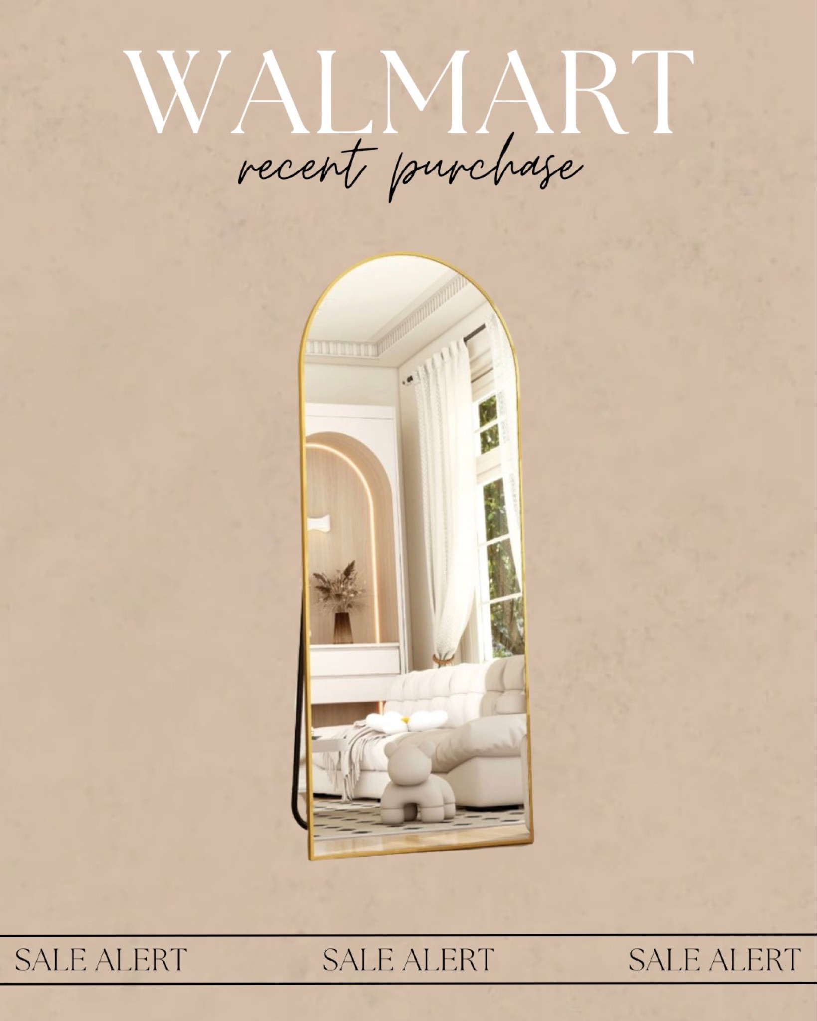 This gorgeous mirror is having a flash deal! Run, don’t walk! 🤎

#LTKsalealert #LTKSeasonal #LTKhome