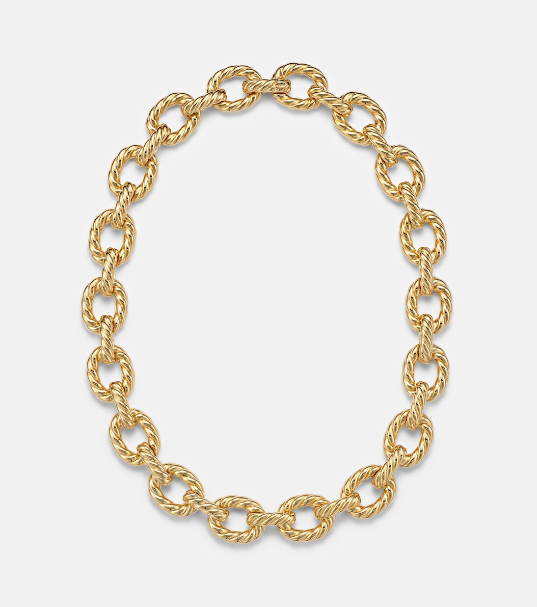 Sculpted Cable 18kt gold (750/1000) chain necklace | Mytheresa (US/CA)