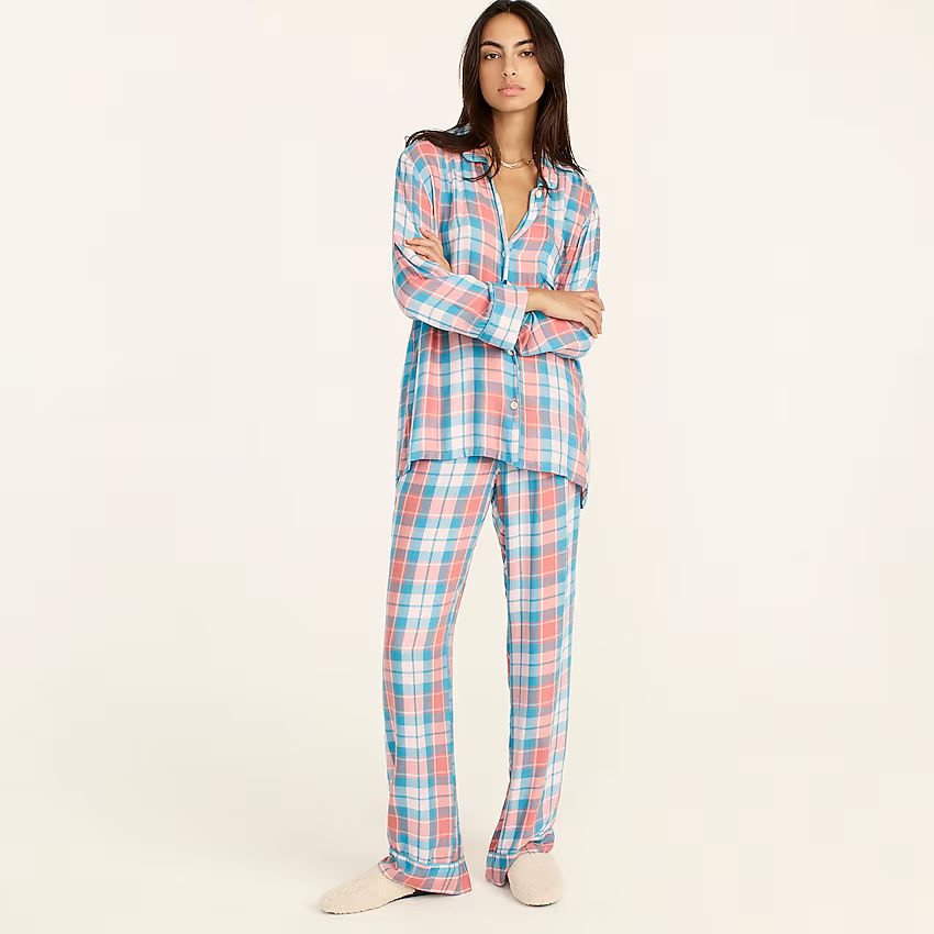 Flannel long-sleeve pajama set in plaidItem AZ987 
 Reviews
 
 
 
 
 
1 Review 
 
 |
 
 
Write a ... | J.Crew US