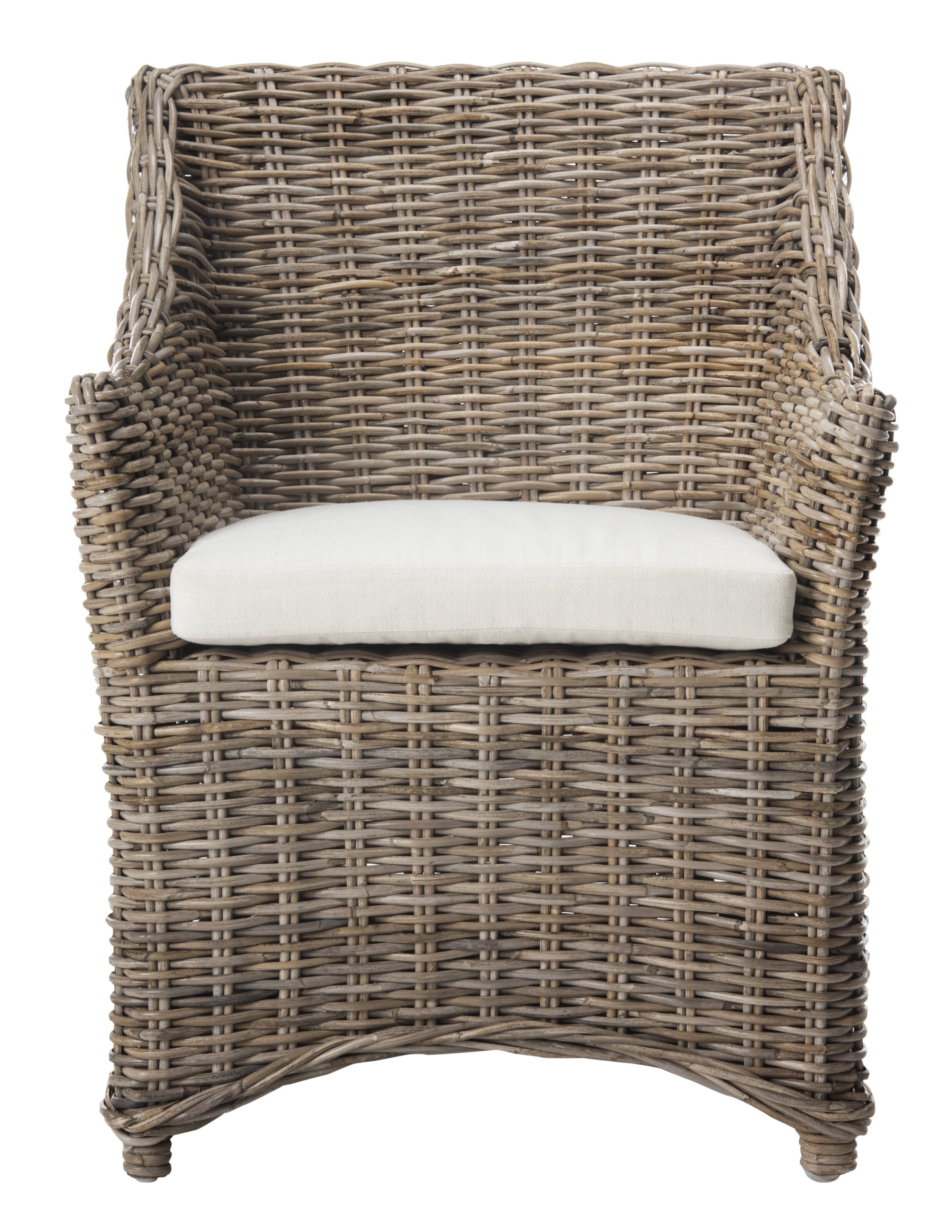 Willow Upholstered Solid Back Arm Chair | Wayfair North America
