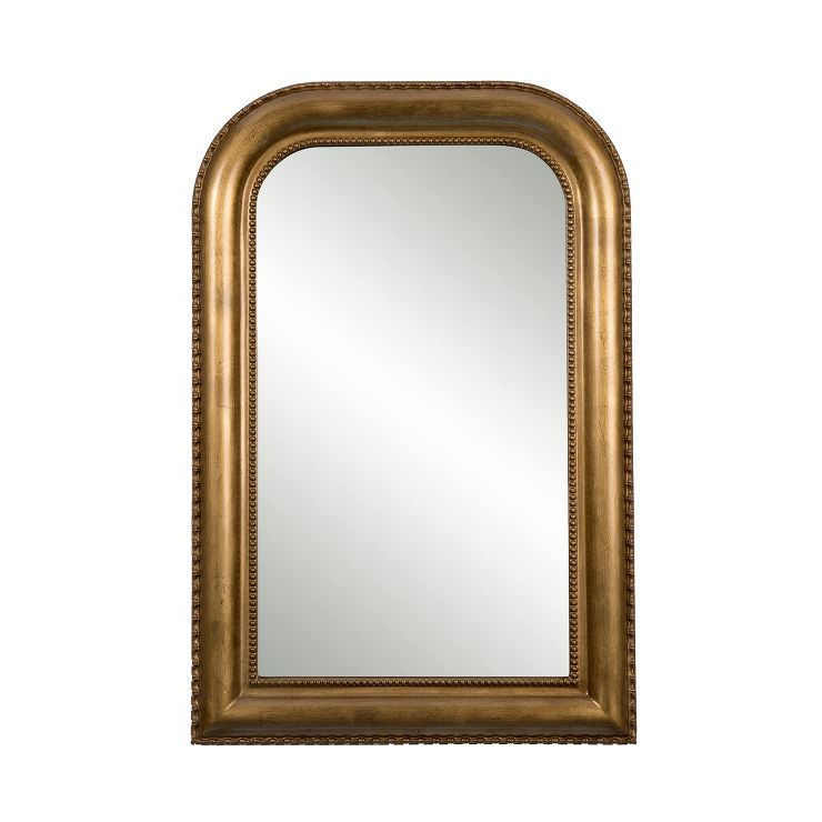 Hamilton Hills 30" x 40" Arched Top Gold Framed Mirror | Target