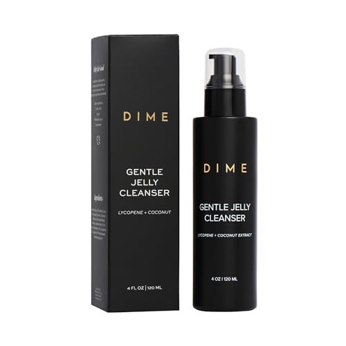 DIME Beauty Gentle Jelly Cleanser, Hydrating Facial Cleanser and Makeup Remover with Vitamin E, Sensitive Skin Face Wash, 4 oz / 120 ml | Amazon (US)