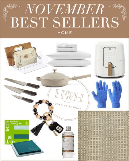 November Best Sellers for Home 

Purse Organizer • Diffusing Oil • Air Fryer • Sheet Set • Our Place Pan • Our Place Knives • Key Chain • E Cloth • Dusting Mitts • Jute Rugs 

#LTKSeasonal #LTKhome #LTKunder100