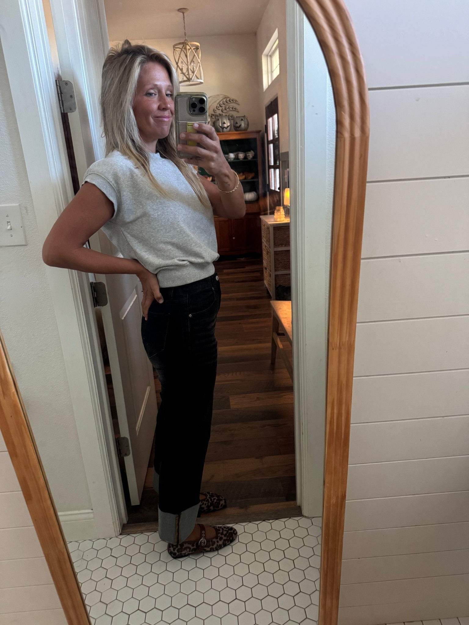 The best Amazon black denim jeans with cuff that I’ve found! Great stretch and true to size. Black denim jean, cuffed leg, stretch, affordable. 

#LTKOver40 #LTKFindsUnder50 #LTKStyleTip