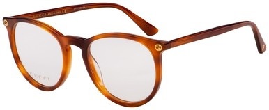 Gucci Eyeglasses GG0027O 003 Havana Frame [50-20-140] | Sunglass Outlet