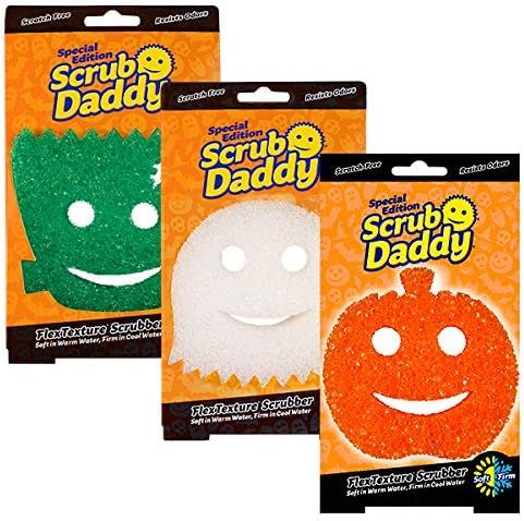 Scrub Daddy Halloween Scrubber, Cleaning Sponges for Washing Up, Dish, Kitchen Sponge, Non Scratc... | Amazon (US)