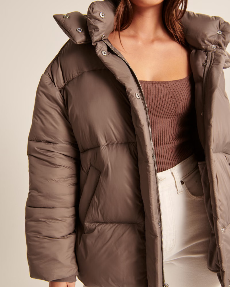 Oversized Puffer | Abercrombie & Fitch (US)