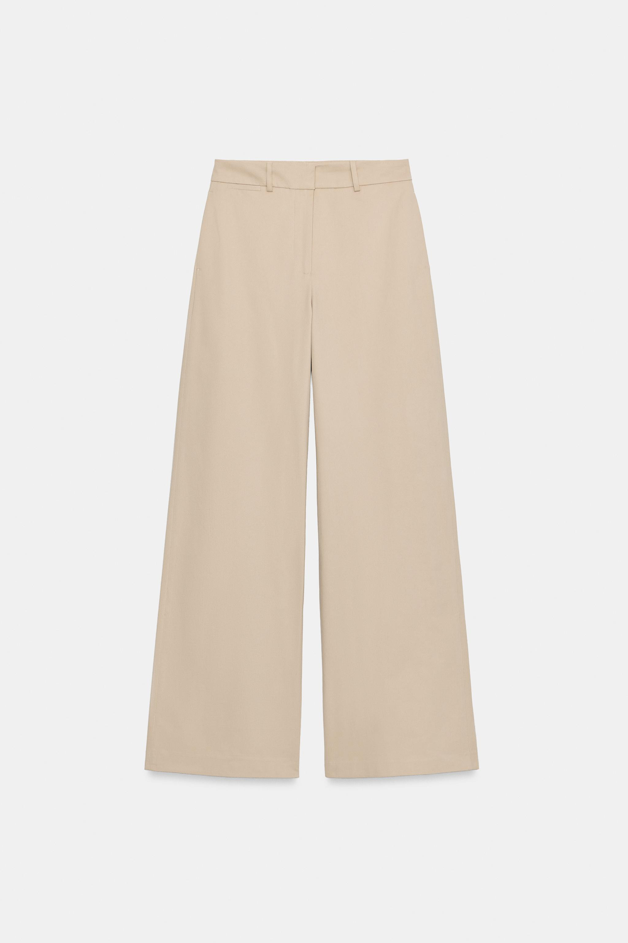 WEITE HOSE MIT HOHER TAILLE | Zara US