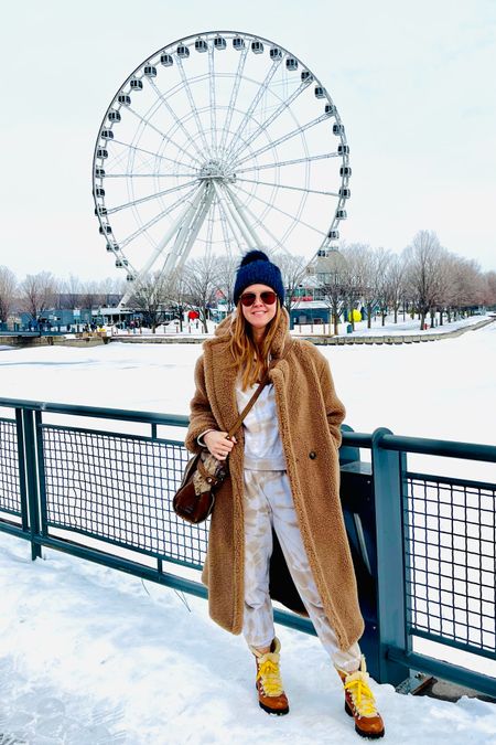 Winter look for site seeing 

#winter #winterfashion #winterstyle #womensfashion#sweatsuit #tiedye #maxmaradupe #teddybearcoat #warm #coat #travel #travellook #fashion #momstyle 

#LTKstyletip #LTKSeasonal #LTKtravel