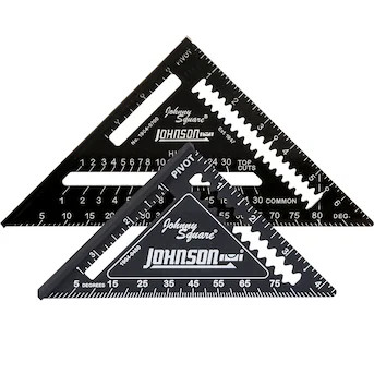 Johnson Level Aluminum 7-in Rafter/Speed square Lowes.com | Lowe's