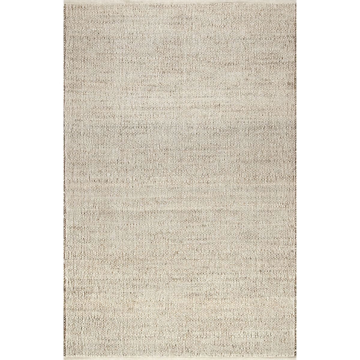 nuLOOM Handwoven Solid Elfriede Jute Cotton Blend Natural Earthy Area Rug for Living Room Bedroom... | Target