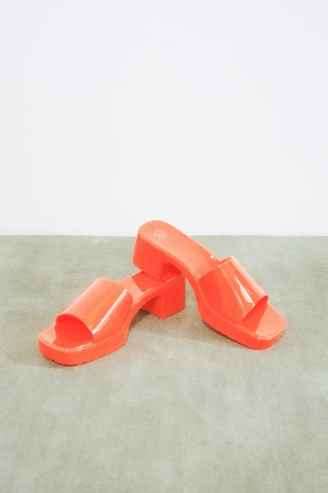 UO Vista Jelly Mule Sandal | Urban Outfitters (US and RoW)