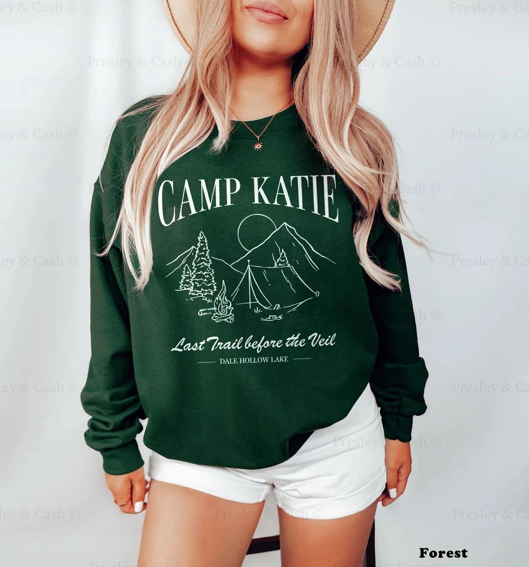 Custom Camp Bachelorette Sweatshirt Camp Bach Logo Merch - Etsy | Etsy (US)