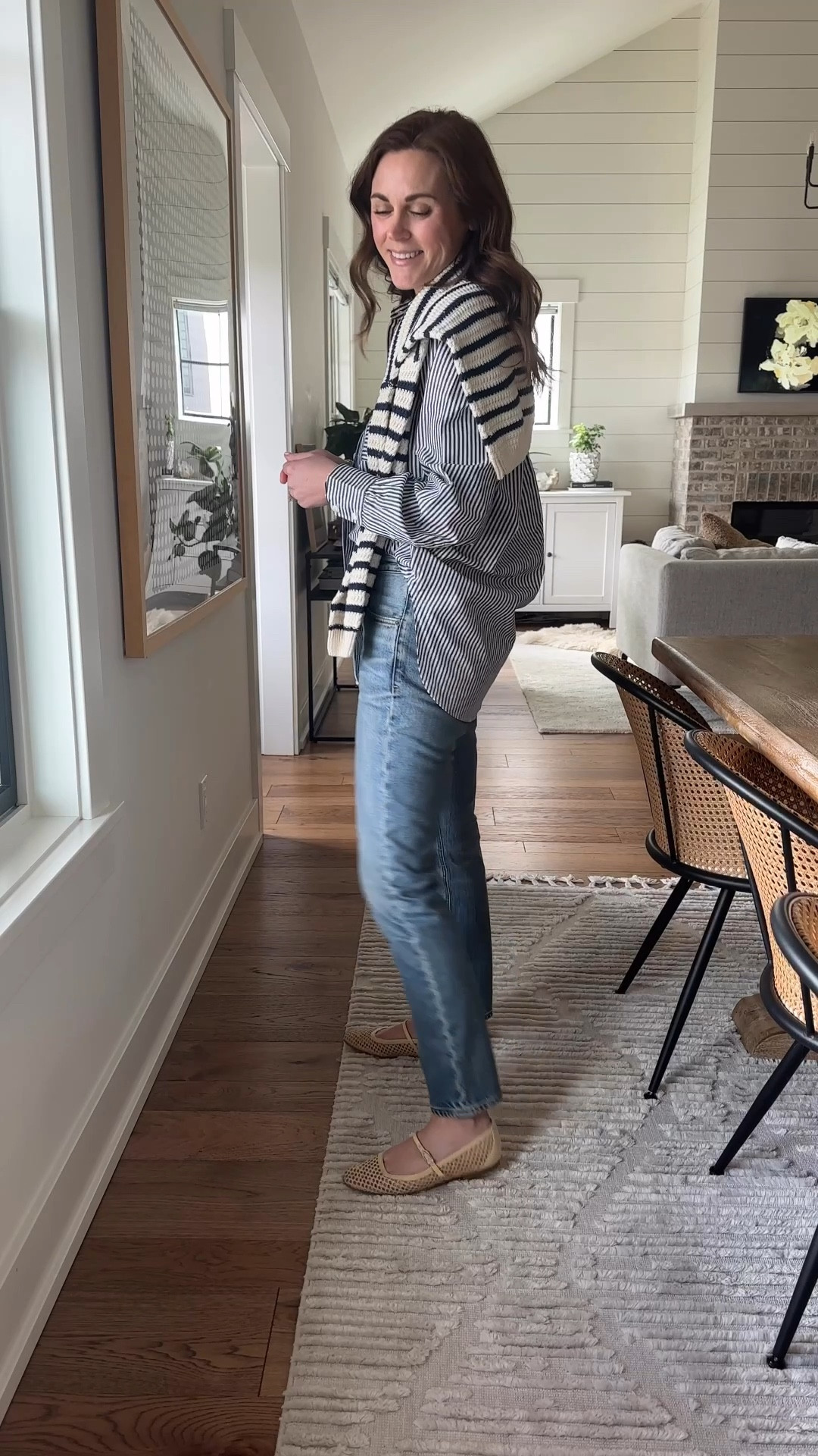 Top & sweater size small
Shoes true to size 

#NordstromRackPartner
#RackScore
@NordstromRack

#LTKOver40 #LTKWatchNow #LTKSeasonal