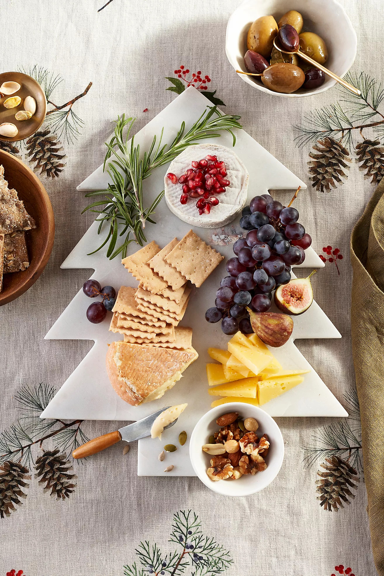 Marble Tree Serving Board | Anthropologie (US)