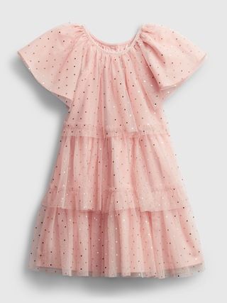 Toddler Glitter Tiered Dress | Gap (US)