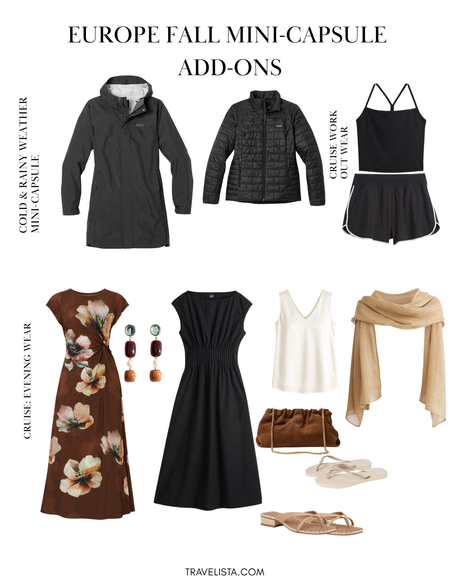 FALL EUROPE MINI-CAPSULE ADD-ONS 🍂

Cruise, cold-weather and rainy-day pieces to supplement a fall Europe carry-on wardrobe, including the add-ons featured in my Fall Europe Carry-On Packing Guide plus additional options.

Sometimes your core travel wardrobe needs a few extras for a specific part of the trip. Think dressier cruise looks, casual onboard pieces, packable rain layers or added warmth for colder days.

Shop the fall Europe cruise + weather add-ons here. 

 #LTKOver40 #LTKTravel