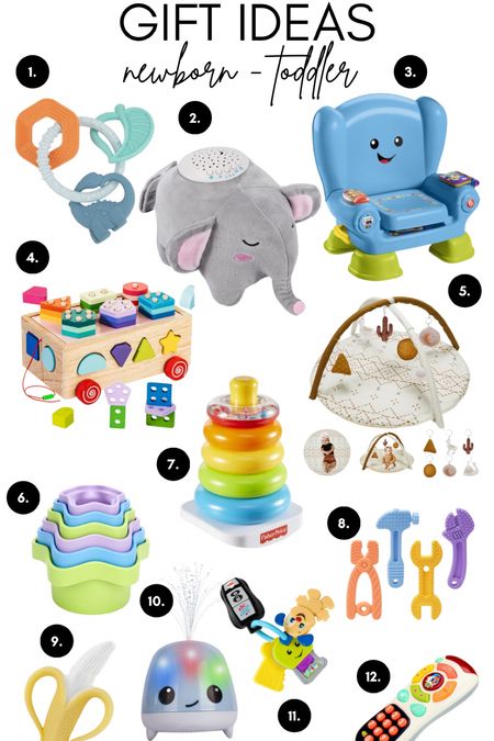 All gifts $4-48! Great affordable gift ideas for babies and young toddlers! Fast shipping too! 

#LTKGiftGuide #LTKbaby #LTKkids