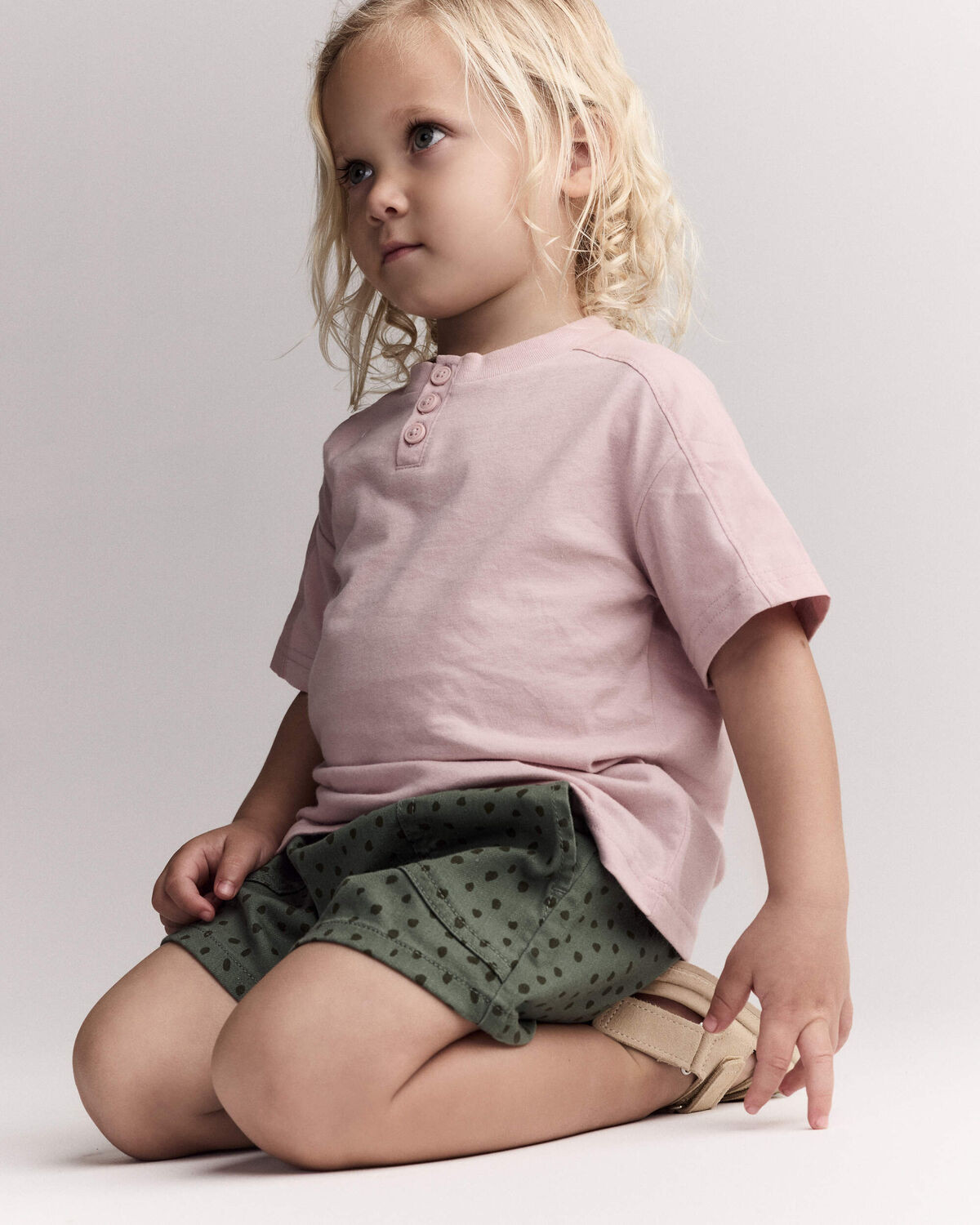 Toddler Henley Tee - Light Pink - Otter Avenue | Carter's | Carter's Inc