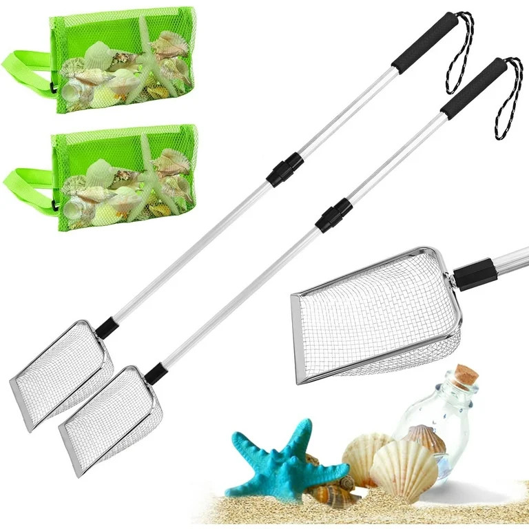 Toothed Sieve Beach Sand Sieve Beach Shovel Sieve Used For Picking Beach Grooming And Rock Huntin... | Walmart (US)