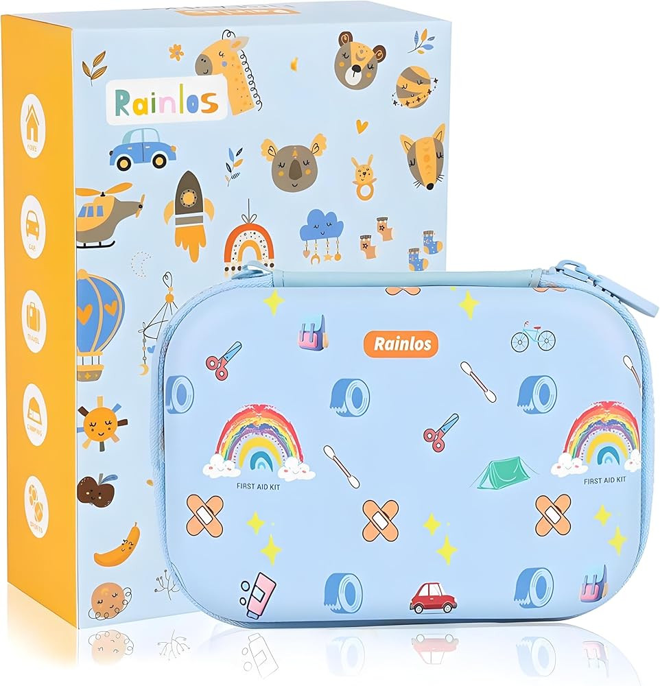 Small-First-Aid-Kit-for-Home-Car-Travel-Camping-Hiking-Kids, Mini Cute Portable Medical Emergency... | Amazon (US)