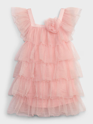 Gap × LoveShackFancy Toddler Tiered Tulle Dress | Gap (US)