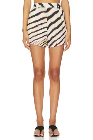 The Getaway Short in Shell Stripe | Revolve Clothing (Global)