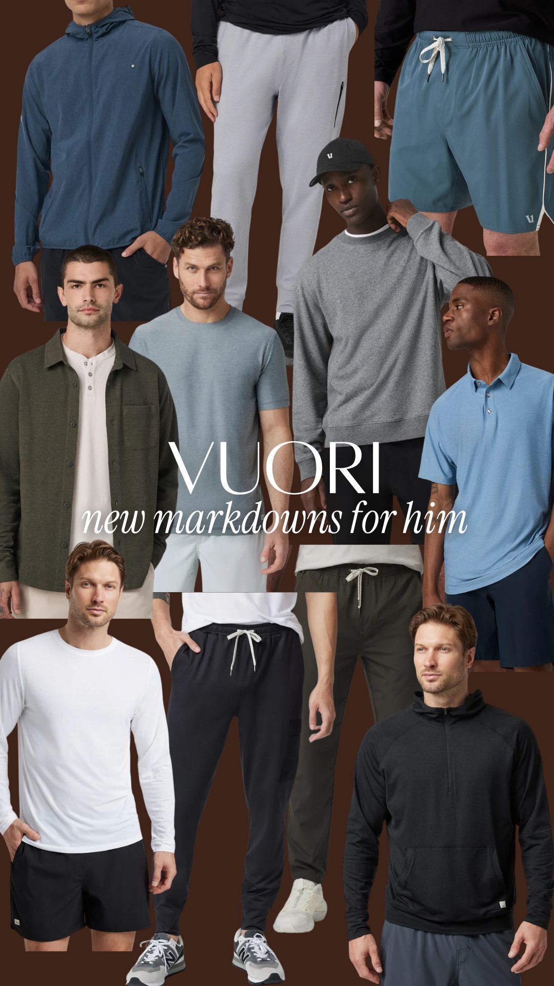 Vuori new markdowns for him! 

 #LTKfitnessgoals #LTKSaleAlert #LTKMens