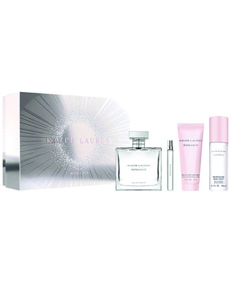 Romance 4 pc. Eau de Parfum Pefume, Body Lotion, and Body Perfume Mist Gift Set | Macy's