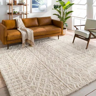 Artistic Weavers Newton Geometric Moroccan Trellis Shag Area Rug | Bed Bath & Beyond