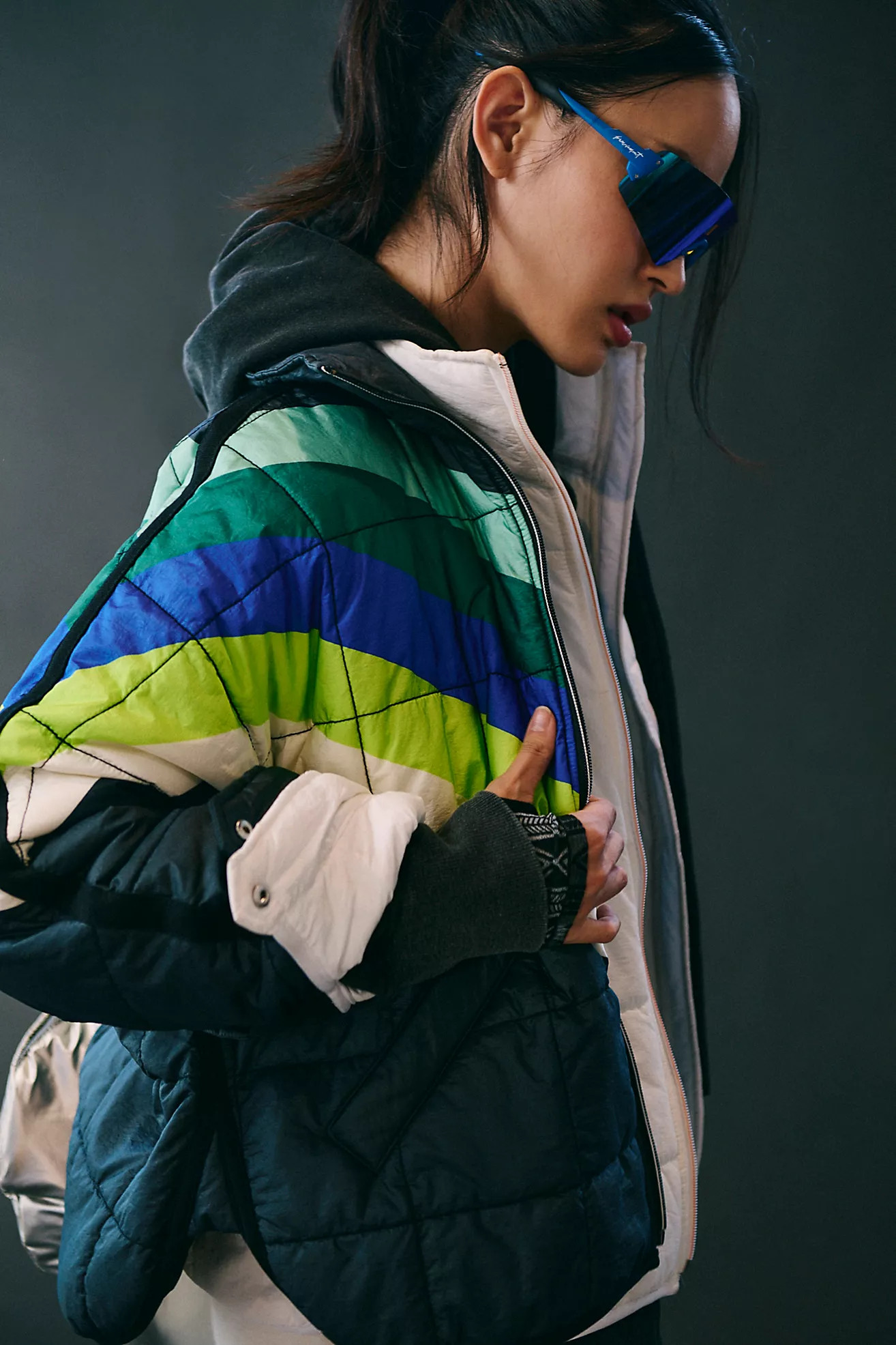 Pippa Packable Shine Puffer | Free People (UK)